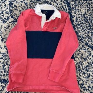 Vineyard vines rugby polo shirt size 7 guc